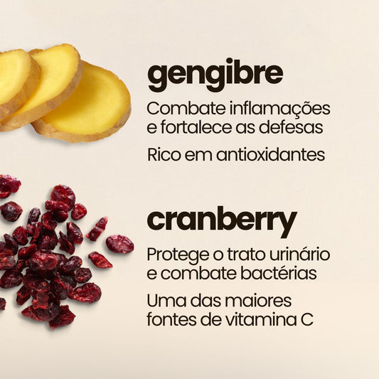 Combo Gengibre + Cranberry