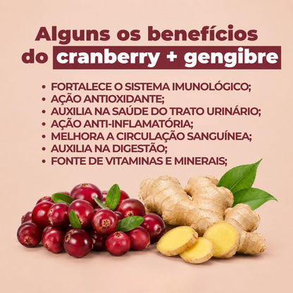 Combo Gengibre + Cranberry
