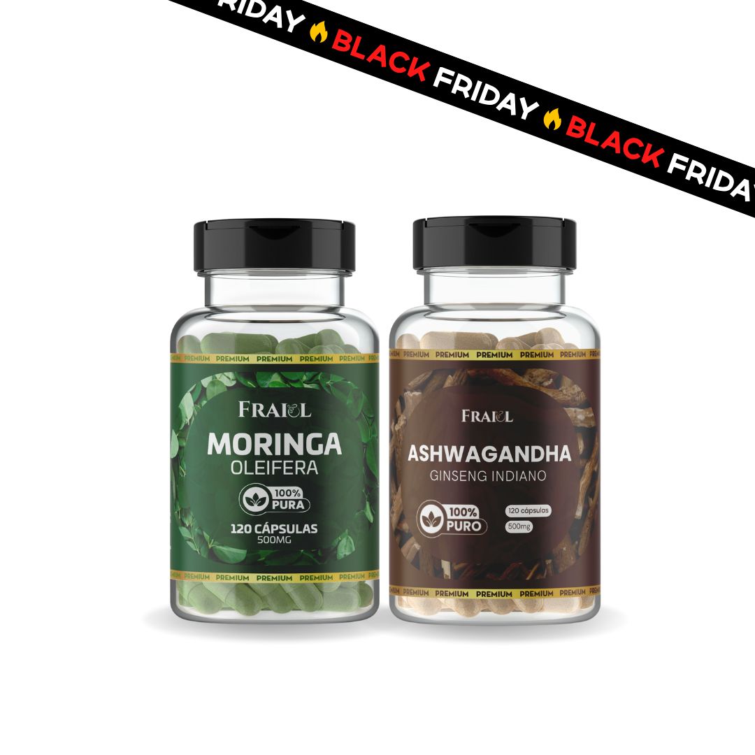 Combo Ashwagandha + Moringa - black friday