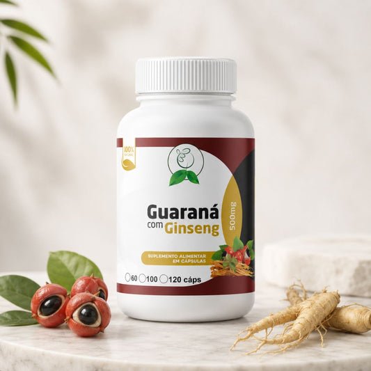 Combo guaraná + ginseng panax